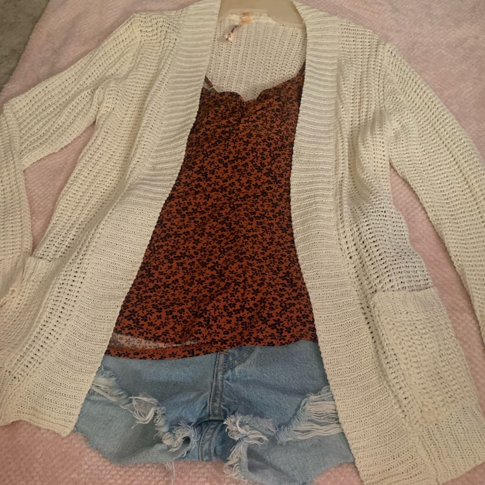 Cream small cardigan